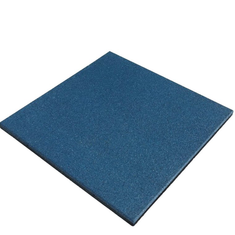 ارضيات مطاطية مربعات — ازرق